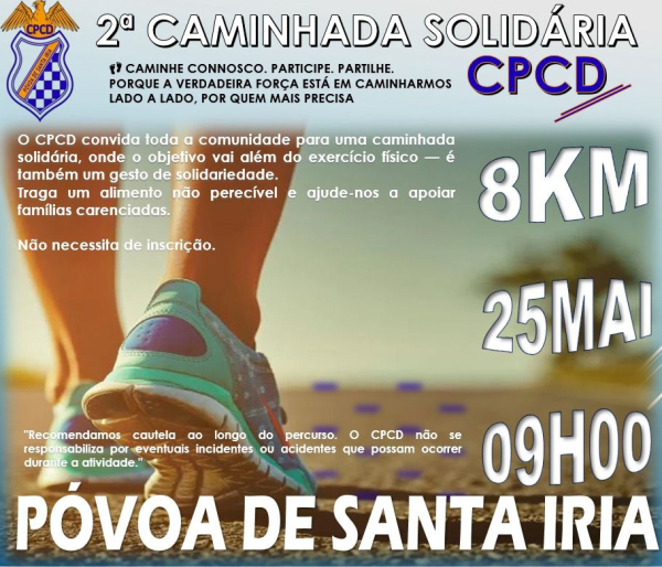 2ª Caminhada Solidária - 25 de Maio